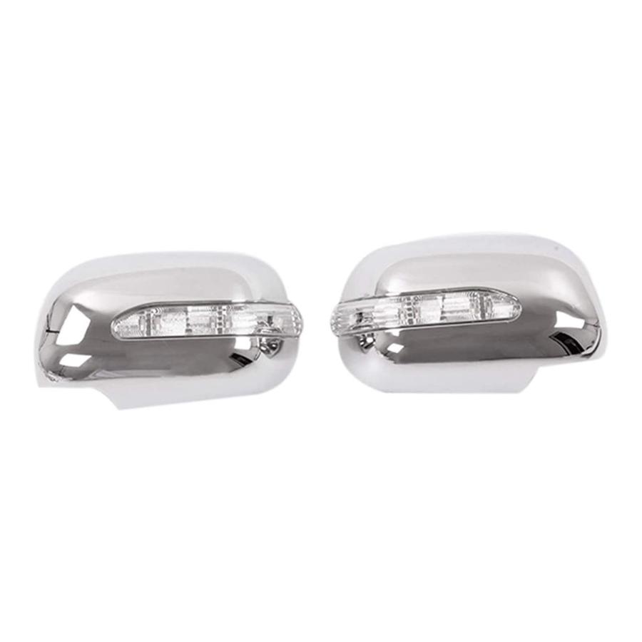 定番 Car Reversing Mirror Cover LED Rearview Mirror With Light Side Mirror With Turn Signal Compatible For Toyota HILUX VIGO 2006-2014