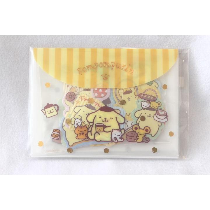 ポムポムプリン プリン ケース入り シール 40枚入り サンリオ : 杏仁