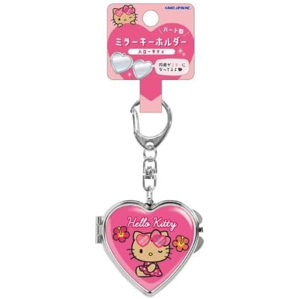 ハローキティ ハート型ミラーキーホルダー 日焼け : 杏仁堂ヤフー