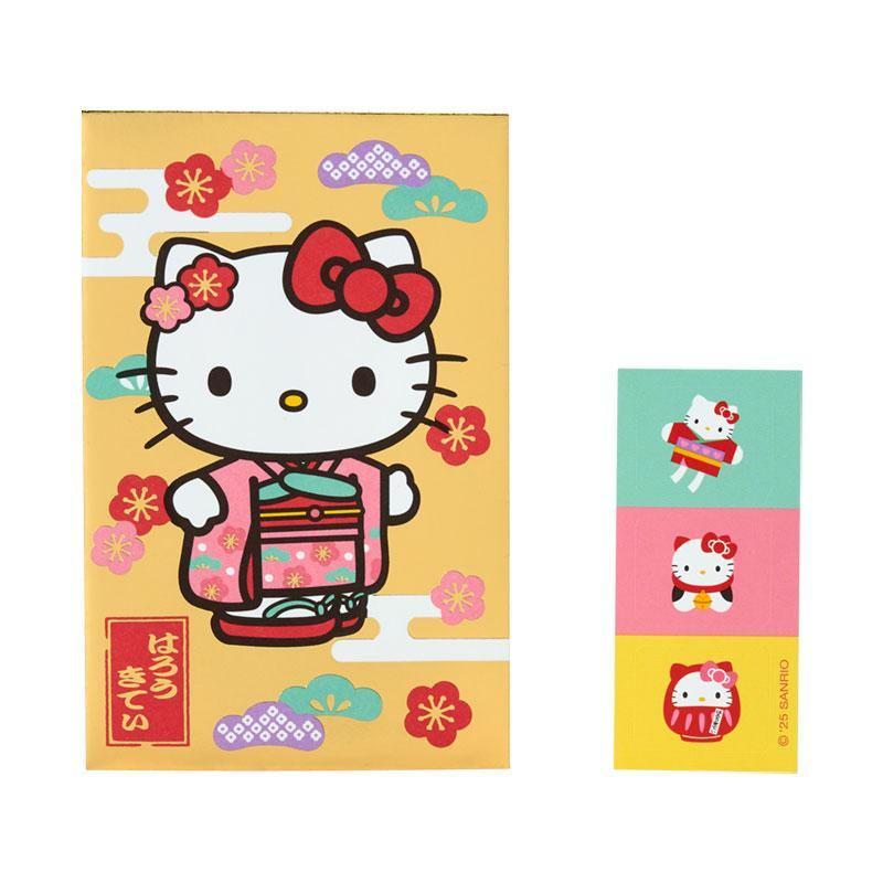 ハローキティ 金 ゴールド ポチ袋 ぽち袋 3枚入り キティ : 杏仁堂