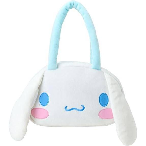 シナモロール シナモン フェイス形トートバッグ : 杏仁堂ヤフー