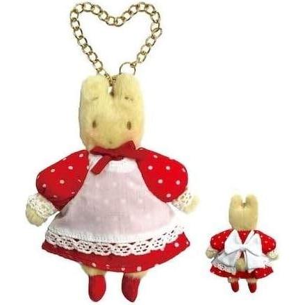 マロンクリーム マスコットチャーム レッド NIC マスコットホルダー