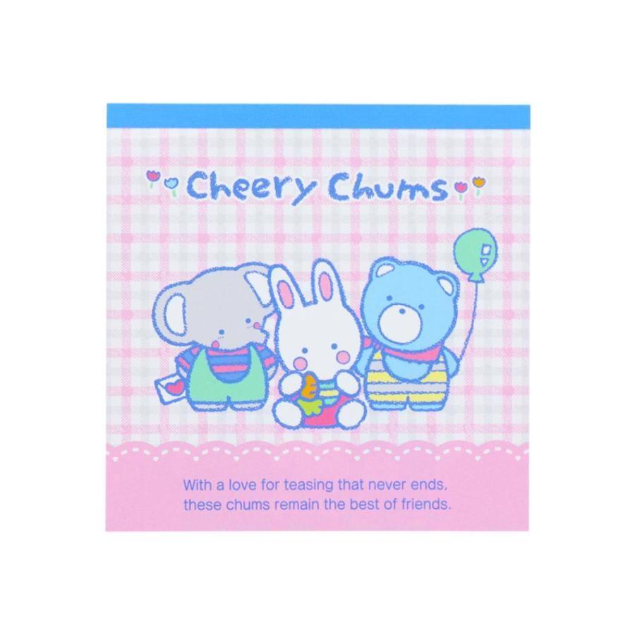 チアリーチャム レトロ スクエアメモ サンスター文具 サンリオ メモ