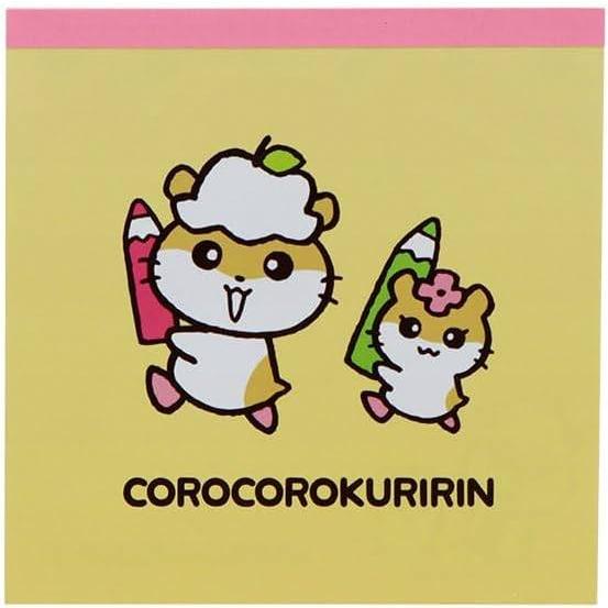 コロコロクリリン メモ スクエア S2849720 サンリオ レトロ メモ