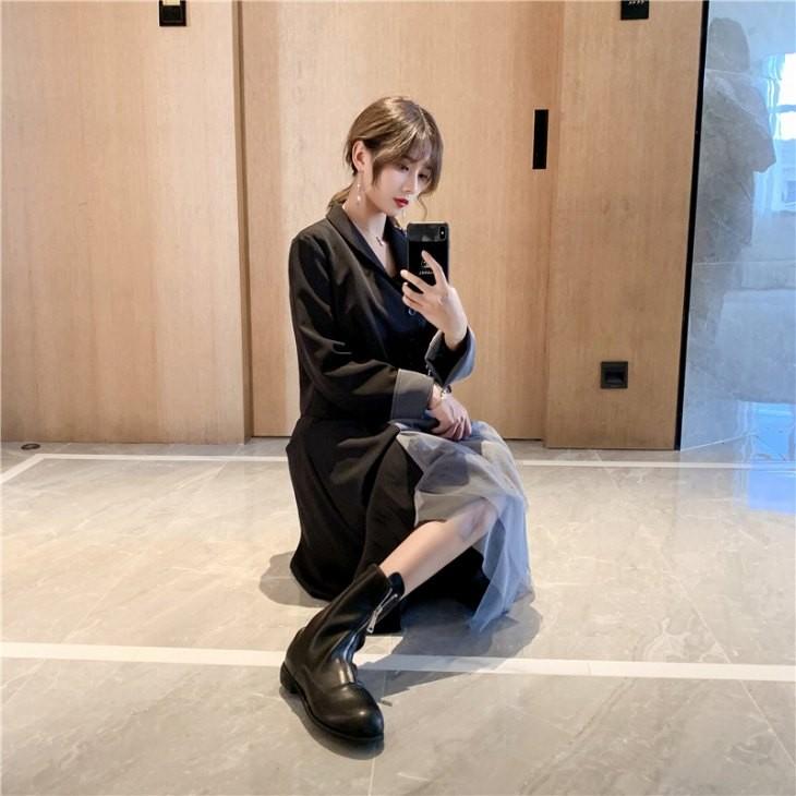 未使用 ボーテドエスマイル セットアップ ジャケット ワンピース Sサイズ ❤ 千鳥ショートジャケット×ワンピースセットアップ | スウィングル