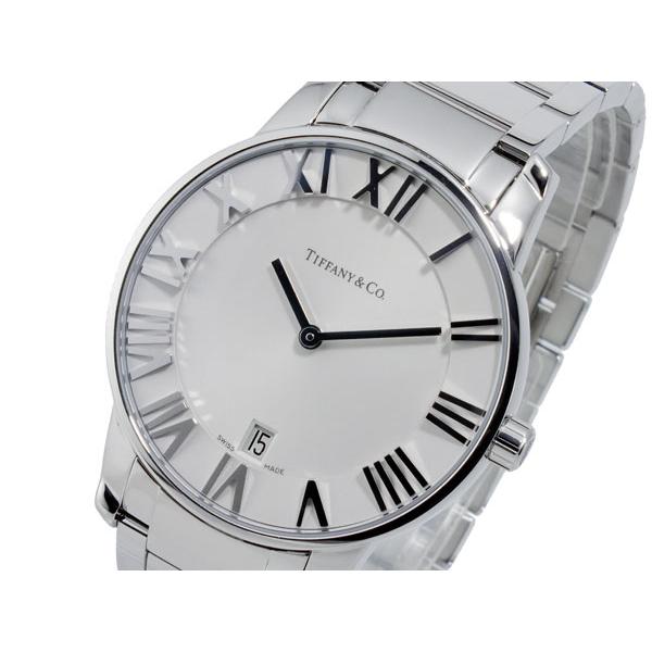 翌日発送可能 Tiffany Co 発送4営業日 ティファニー アトラス ホワイト Z1800 11 10a21a00a 腕時計 メンズ クオーツ Dome Atlas ドーム メンズ腕時計