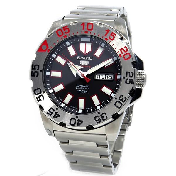 【発送4営業日】セイコー SEIKO 自動巻き メンズ 腕時計 SRP485J1 ブラック ブラック ブラック ベルト