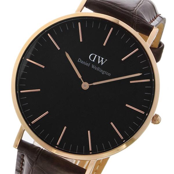 人気絶頂 ダニエル ウェリントン クラシック ヨーク ローズ 40mm メンズ 腕時計 Dw ブラック 上質で快適 Www Doctor Plan Com