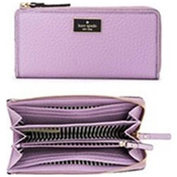 【発送4営業日】ケイトスペード KATE SPADE Prospect Place Nisha レディース 長財布 PWRU4889 511 Lilac Petal パープル(11619円)