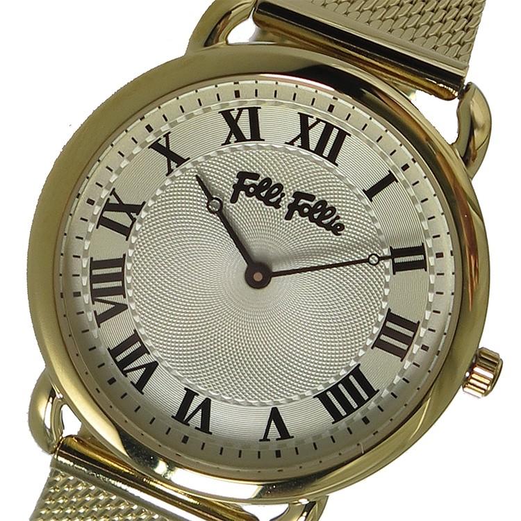 ポイント10倍 フォリフォリ Folli Follie クオーツ レディース 腕時計 Wf16g013bpz シルバー ホワイト 公式の Www Artech Mi It