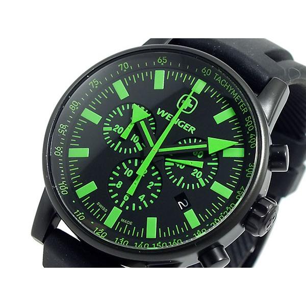 【発送5営業日】ウェンガー WENGER クロノグラフ 腕時計 メンズ 70891 ブラック 【発送5営業日】ウェンガー ブラック T1951185956(17381円)
