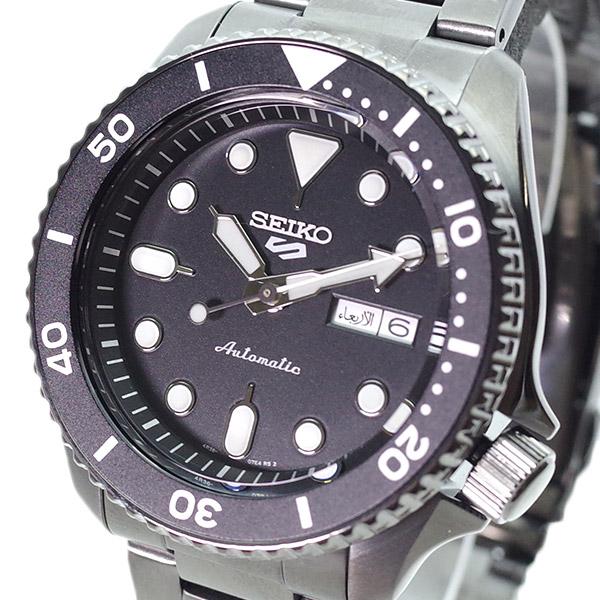 く日はお得♪ 【発送3営業日】セイコー SEIKO 腕時計 メンズ SRPD65K1 自動巻き ブラック ガンメタル 腕時計