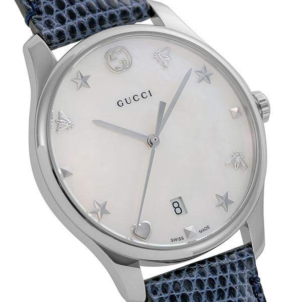 2021公式店舗 YA1264049 メンズ 腕時計 GUCCI 【発送4営業日】グッチ クォーツ ブルー ホワイト 腕時計