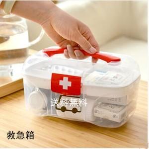 1179円 海外正規品 救急箱 応急処置 収納ケース 薬箱 薬入れ 救急ボックス 応急手当 大きい 持ち手付き おしゃれ オシャレ かわいい 軽量 送料無料