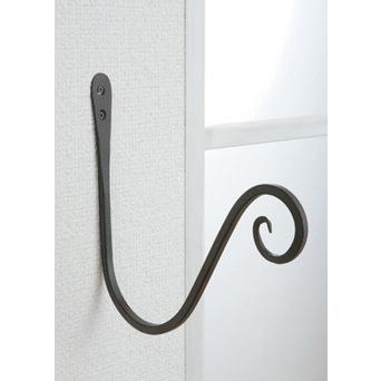 アンティーク風 ワールプールフック 帽子用フック ブラウン フック