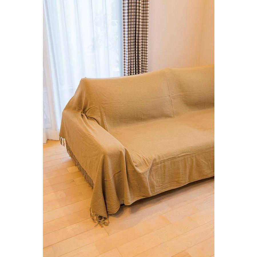 マルチクロス 250×200cm ビッグサイズ 綿 コットン スローケット