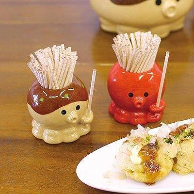 つまようじ入れ たこやん たこるん DECOLE デコレ たこ タコ タコ焼き
