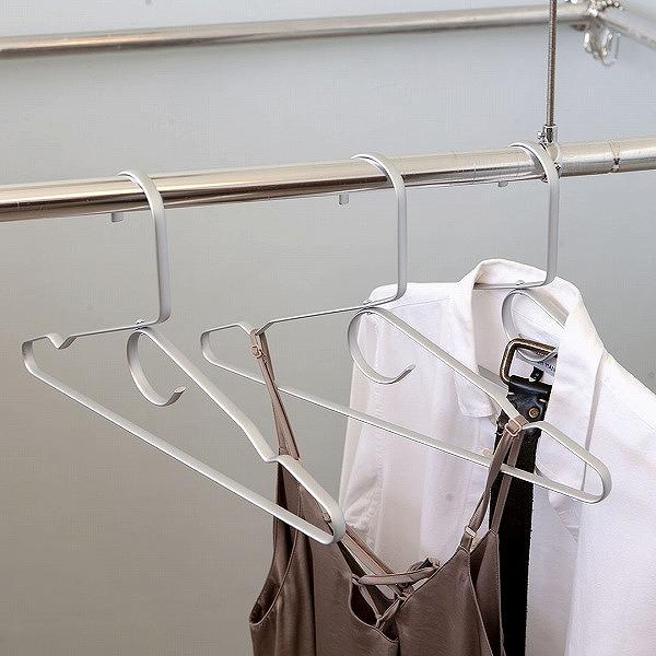 ダルトン DULTON ハンガー アルミ製 洋服掛け アルミニウム7本セット DULTON ONLINE SHOP | ALUMINUM HANGER SET OF 3: ホーム用品