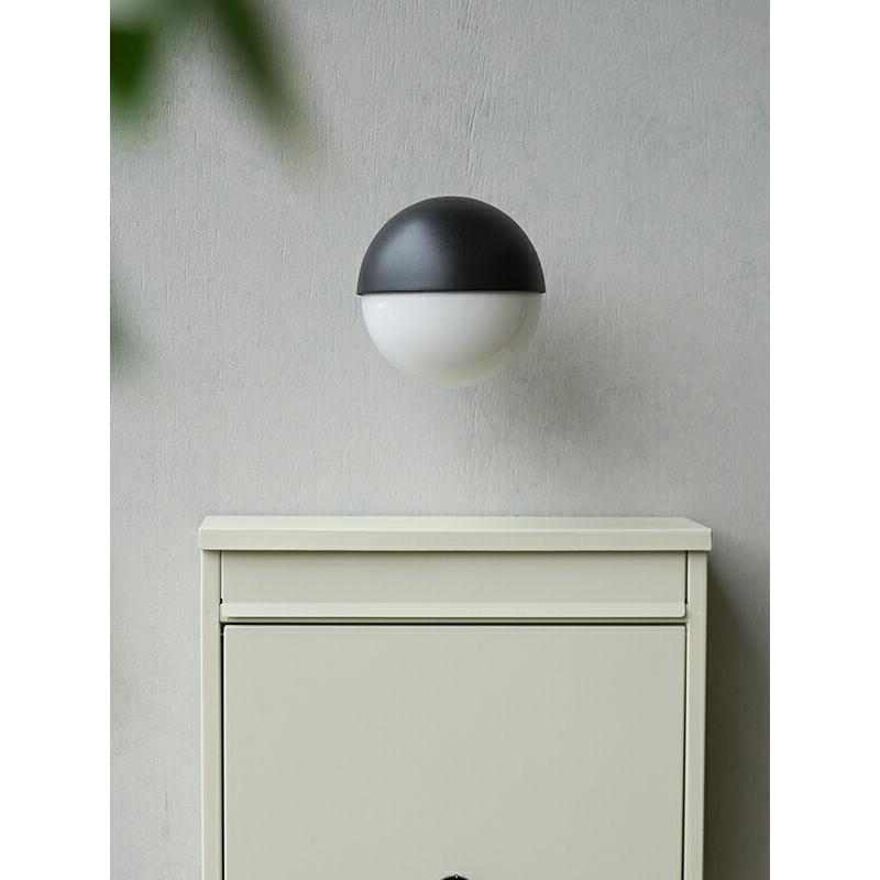 koti ガラスボール エントランスライト ブラック 黒色 E17 LED対応 