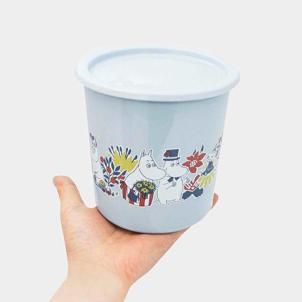 ムーミン 保存容器 ワンタッチシール密閉保存容器 1000ml ランチ