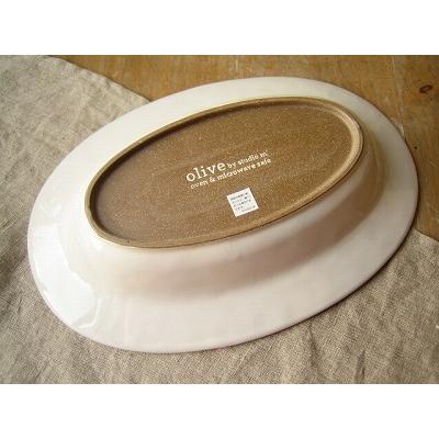 スタジオエム　オリーブＬ　５枚セット レコメンド :: 夏カレーの器 :: オリーブ プラター L - マルミツ