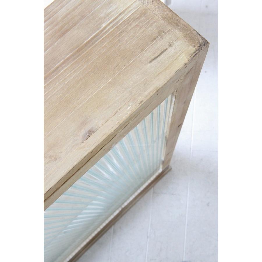 グリニッチ・グラスシェルフ L アンティーク風 BC-18 コベント