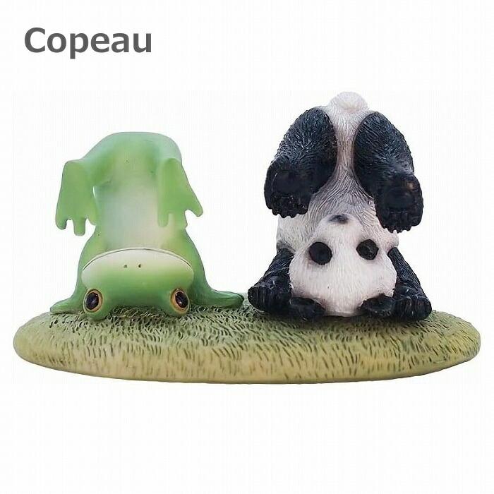 Copeau コポー でんぐりがえしパンダとカエル パンダ でんぐり返し 蛙