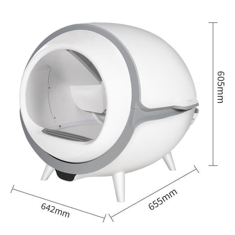 A7人気シール帳 猫 トイレ 全自動トイレ 猫用 トイレ 大型 多頭飼い 猫トイレ本体 おしゃれ 猫 自動トイレ消臭 猫砂 掃除 飛び散り防止 UV消毒 掃除簡単 重量監視 ねこ ネコ 【MYK6515570580】(22745円)