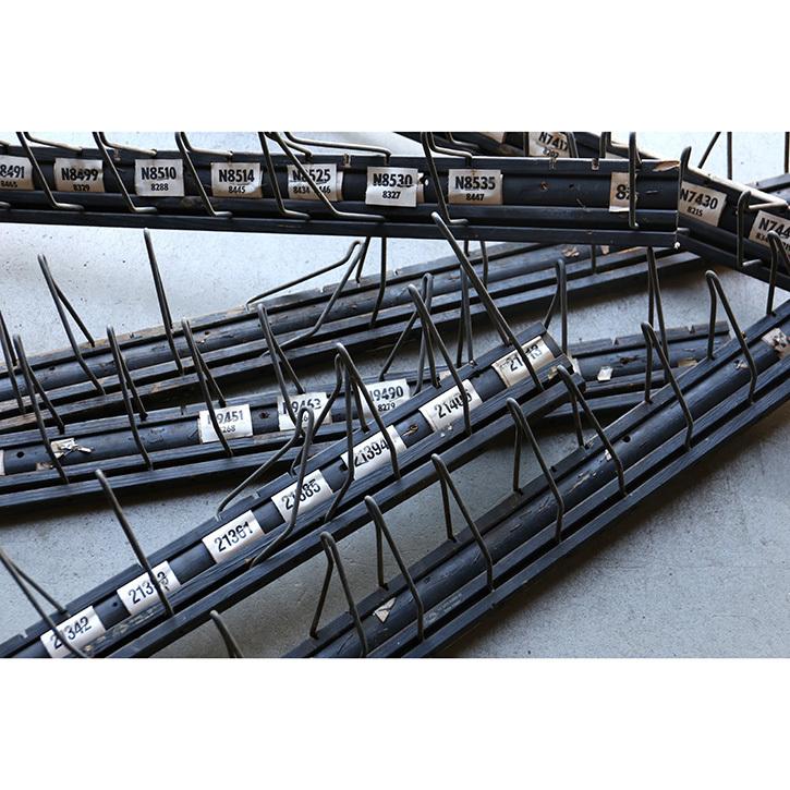 ウォールラック  壁掛け フックラック ハンガーラック ラック インダストリアル ブラック アンティーク ヴィンテージ シャビー インテリア |  | 07