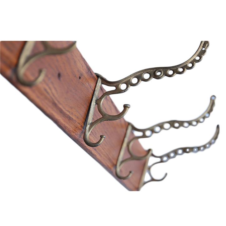 アンティークSALE33%OFF ウォールラック  壁掛け フックラック ハンガーラック インダストリアル 木製 アンティーク ヴィンテージ シャビー |  | 06