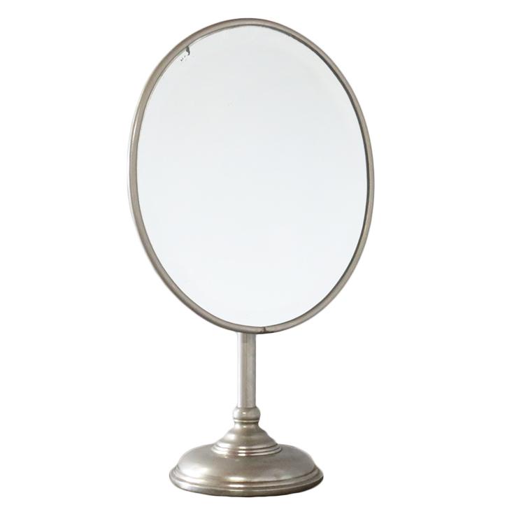 鏡 ミラー 店舗什器 mirror 鏡台 円形 インテリア アクセサリー 1890年 アンティーク ヴィンテージ | 