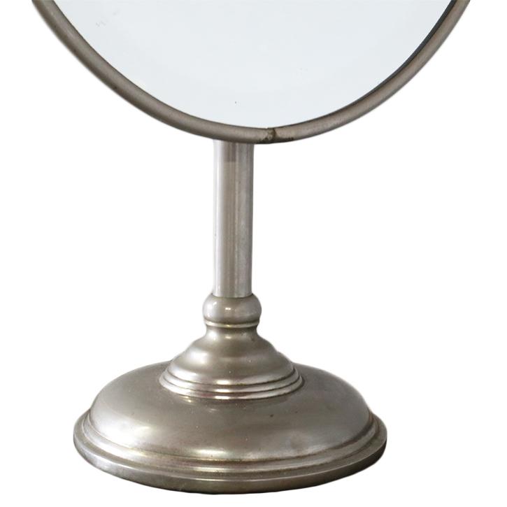 鏡 ミラー 店舗什器 mirror 鏡台 円形 インテリア アクセサリー 1890年 アンティーク ヴィンテージ |  | 03