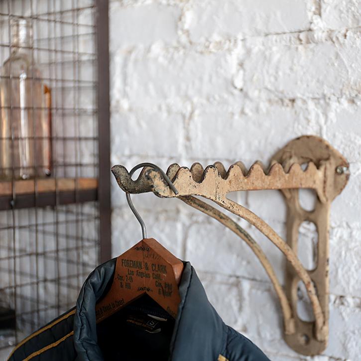 ラック インダストリアル アンティーク フック クロージング アイアン家具 ヴィンテージ ディスプレイ 店舗什器 男前 かっこいい |  | 05