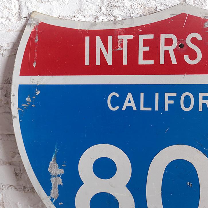 看板 アメリカ 道路標識 California カリフォルニア interstate