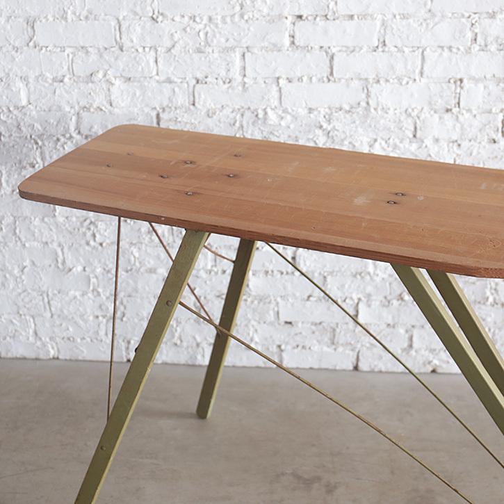 アイロン台 ヴィンテージ キャンプ 折り畳み ironing board ヴィンテージ  アンティーク 木製 インダストリアル ブルックリン おしゃれ |  | 01