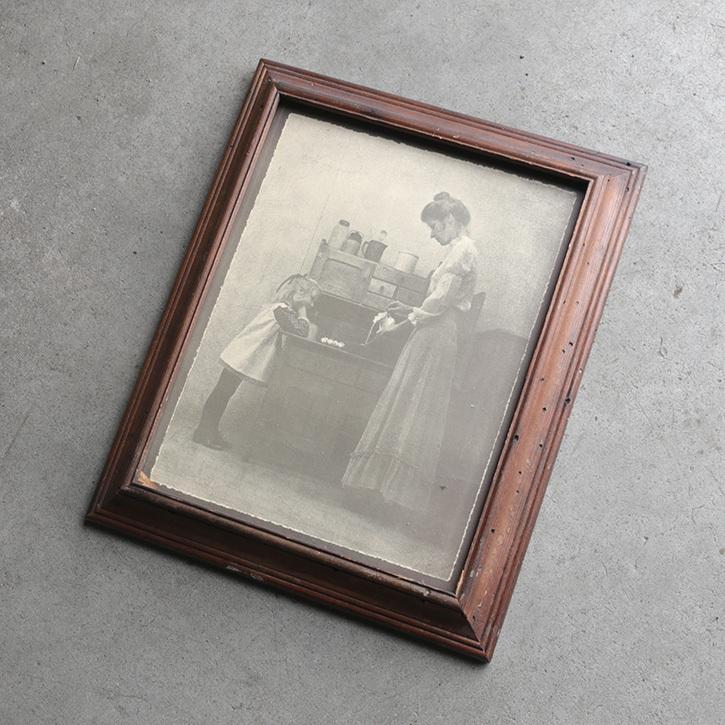 壁掛け アート 写真 額 フォトフレーム インダストリアル アンティーク