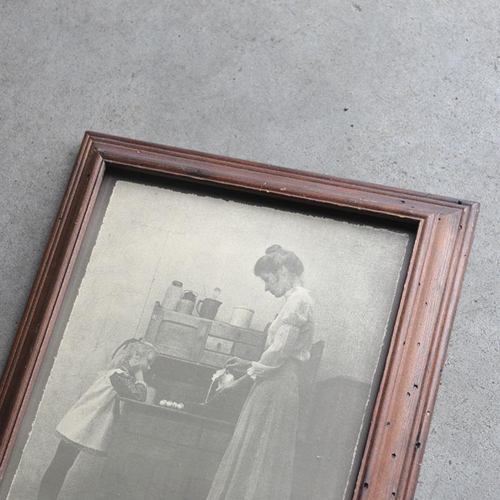 壁掛け アート 写真 額 フォトフレーム インダストリアル アンティーク