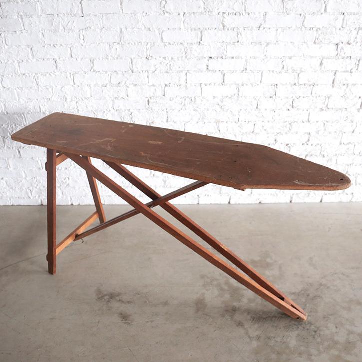 アイロン台 ヴィンテージ キャンプ 折り畳み ironing board ヴィンテージ  アンティーク 木製 インダストリアル ブルックリン おしゃれ |  | 01