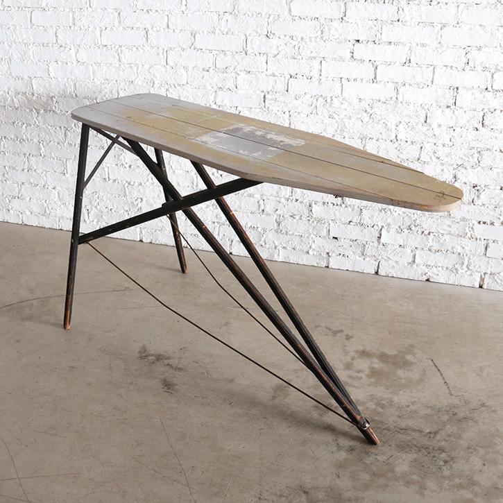 アイロン台 ヴィンテージ キャンプ 折り畳み ironing board ヴィンテージ  アンティーク 木製 インダストリアル ブルックリン おしゃれ |  | 01