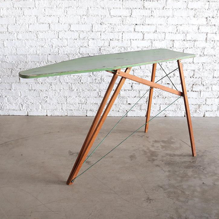 アイロン台 ヴィンテージ キャンプ 折り畳み ironing board ヴィンテージ  アンティーク 木製 インダストリアル ブルックリン おしゃれ | 