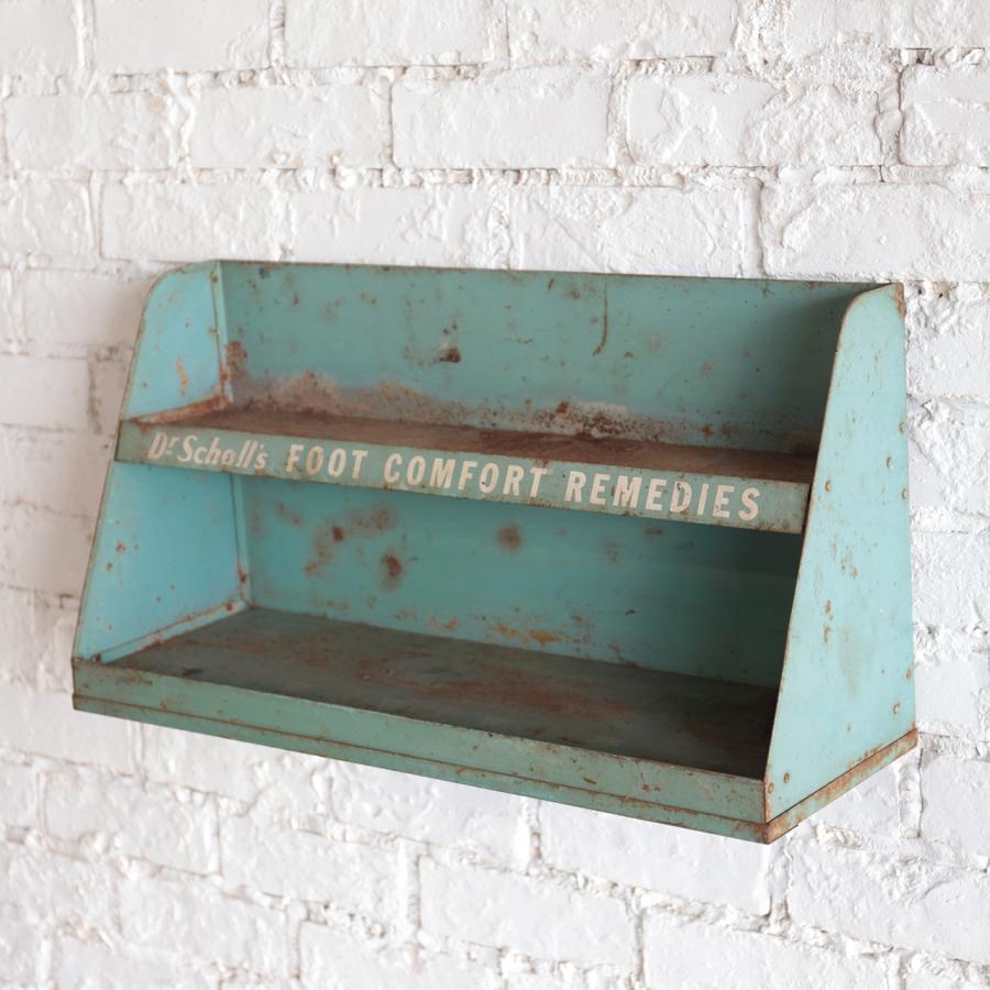 ウォールシェルフ 飾り棚 壁 棚 ウォールラック ヴィンテージ アンティーク 60年代 アメリカ 雑貨 おしゃれ ブルックリン インテリア a2211003another life