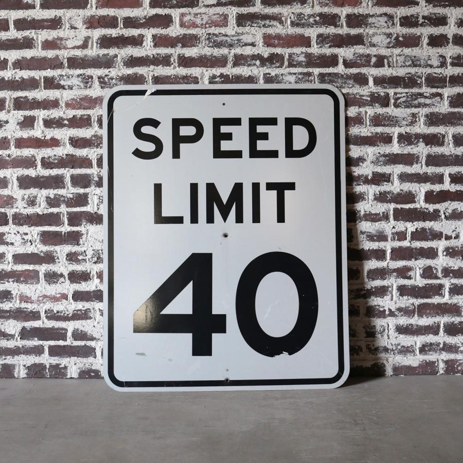 看板 アメリカ 道路標識 ヴィンテージ ホワイト ロードサイン