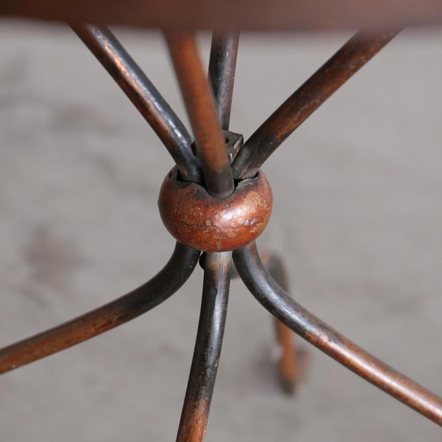 80s ジャパンヴィンテージ テーブル 昭和レトロ ジャパンカラー japanned copper finish ジャパンフィニッシュ