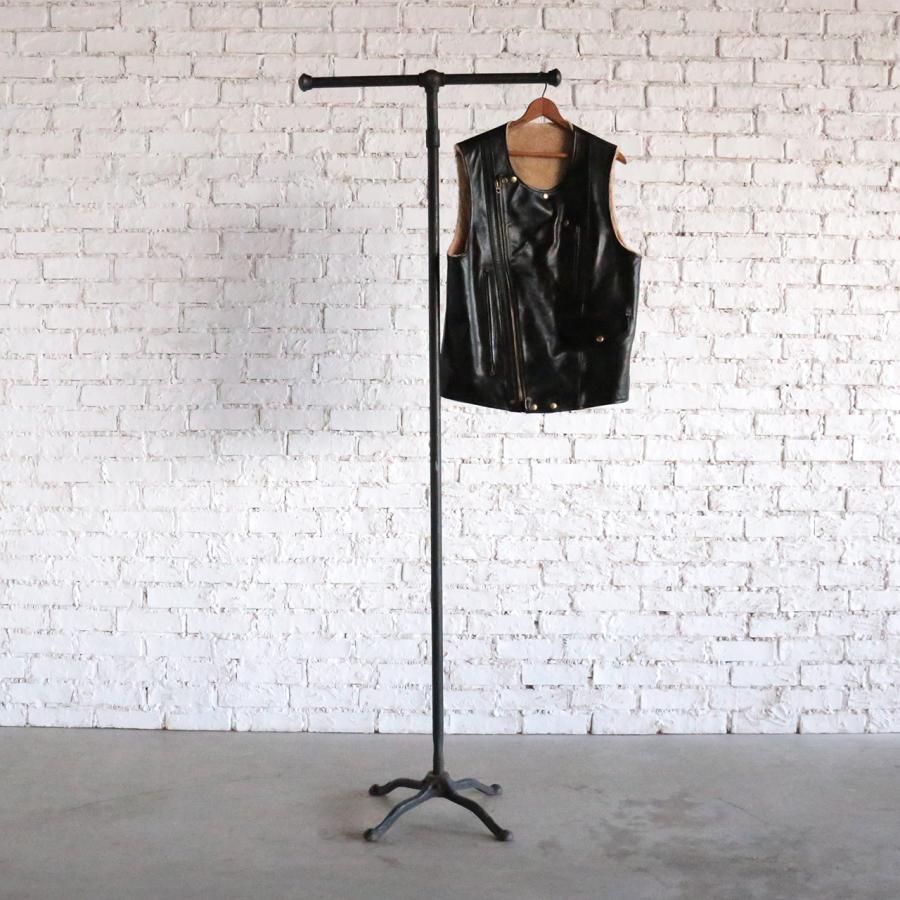 ハンガーラック アンティーク インダストリアル ヴィンテージ 洋服ラック 掛け 衣類収納 キャスター付き ブルックリン 男前 |  | 09