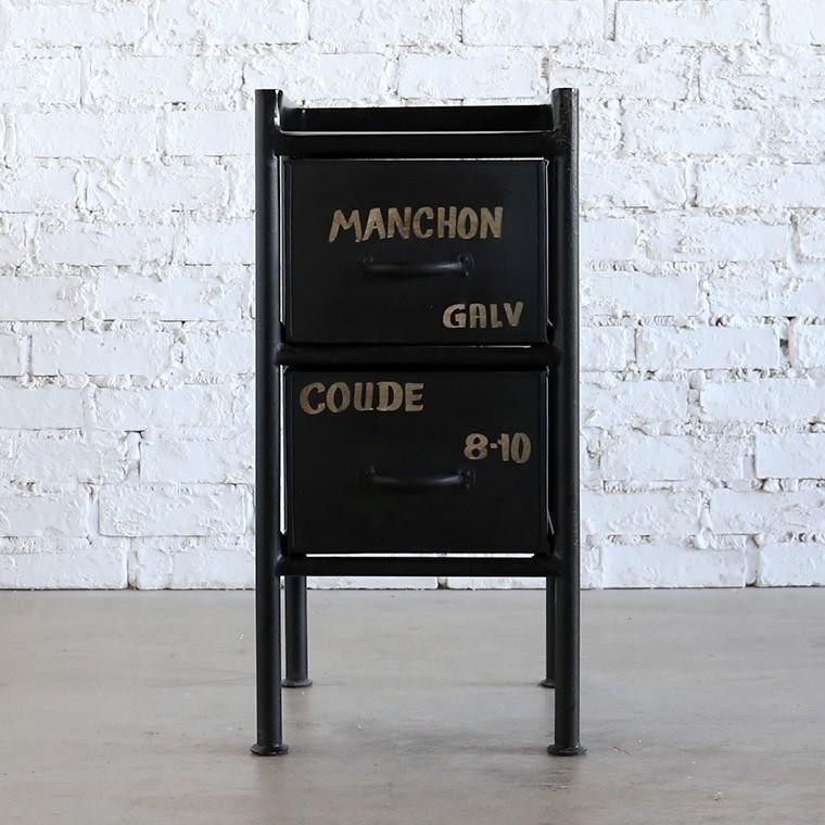 【ブラックフライデーセール】all iron インダストリアルキャビネット vidaXL 引き出しキャビネット 金属製 インダストリアル調