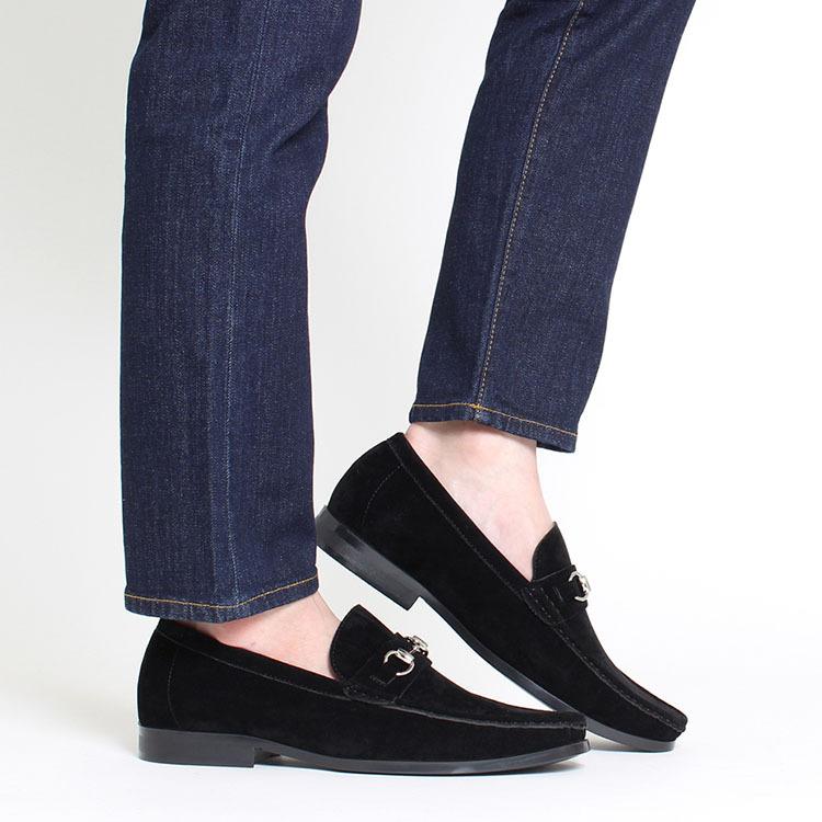 ローファー メンズ ビットローファー 革靴 ドライビングシューズ ビジネスシューズ 紳士靴 スエード スウェード 学生 男子 おしゃれ | AN by LUCIUS | 22