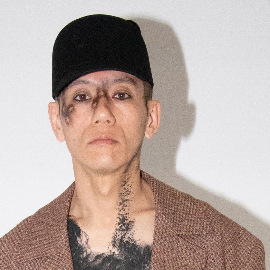 bodysong チャーム付き ファーハット 黒 BODYSONG. キャップ メンズ