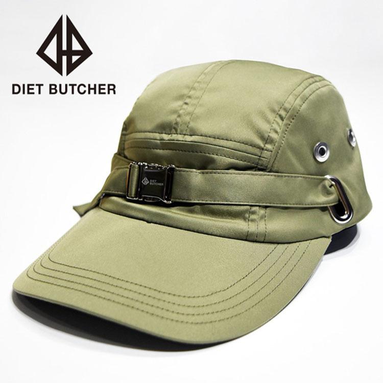 ジェットキャップ メンズ ブランド Diet Butcher ダイエットブッチャー 帽子 無地 黒 おしゃれ Www Pla Uganda Org