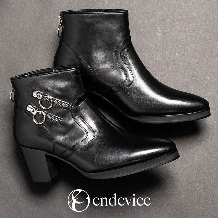 endevice ショートブーツ メンズ バックジップブーツ ブランド endevice ショートブーツ メンズ バックジップブーツ ブランド