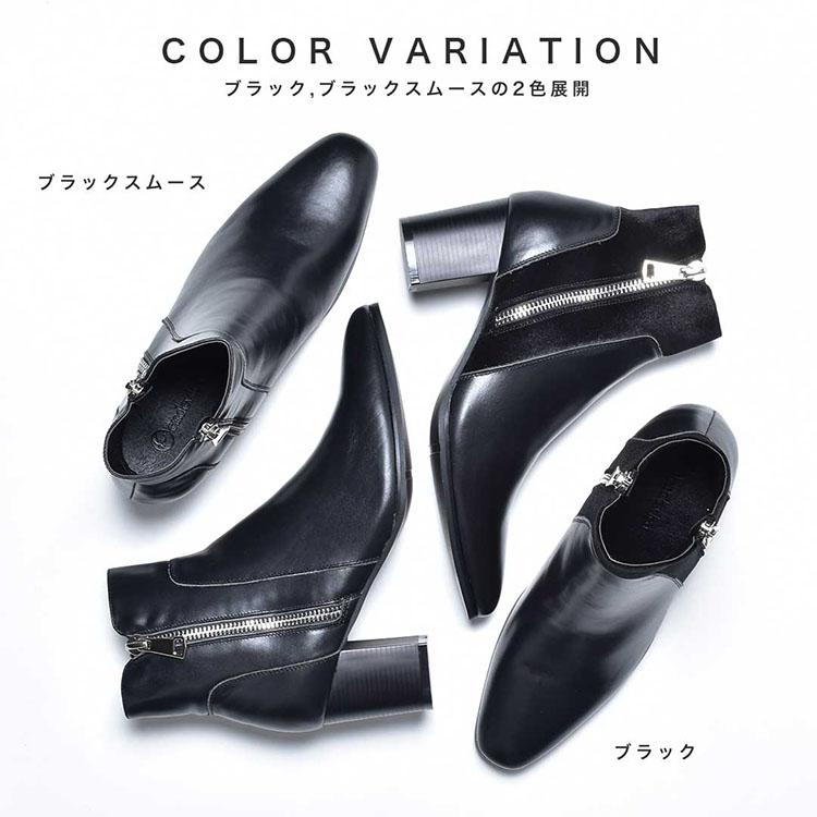 endevice ワークブーツ メンズ ショートブーツ 本革 ブランド
